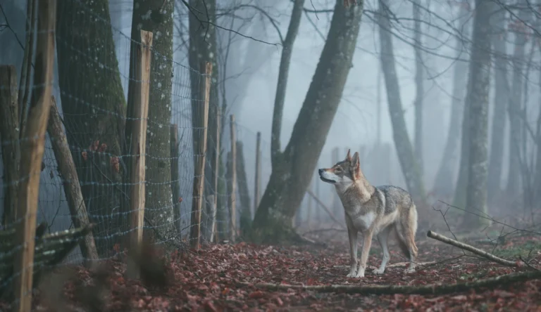 wolfwerende omheining